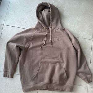 Balance Athletica Maker Hoodie Men’s Medium Brown Tan